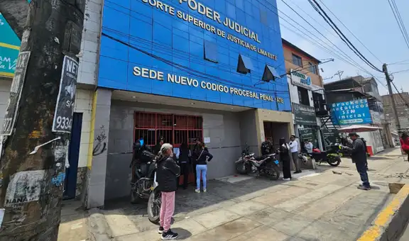 Dejan explosivo en sede del Poder Judicial de Ate y carta que exige no liberar a cabecilla de banda de extorsionadores