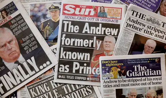 Reino Unido: los británicos celebran el fin del "príncipe Andrés", símbolo de escándalo y vergüenza