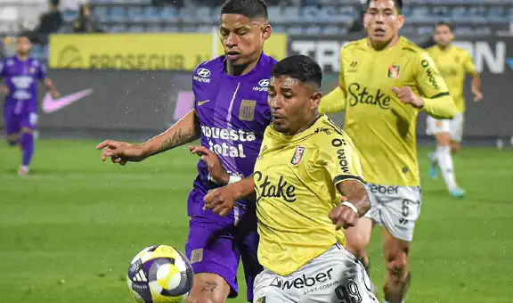 Alianza Lima igualó en Matute ante FBC Melgar en la última jugada del partido (2-2)