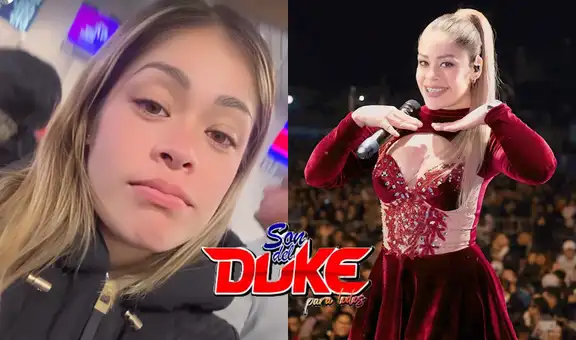 Kassandra Chamané, exvocalista de Son del Duke, acusa al grupo de causarle la pérdida de su maleta valorizada en €2.500 durante gira