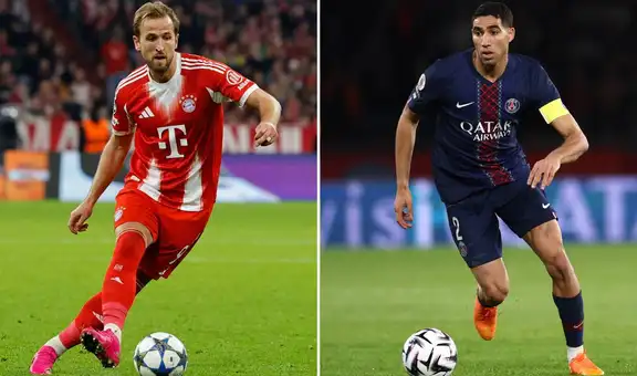 Canal confirmado PSG - Bayern Múnich por la Fase Liga de la Champions League