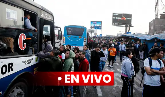 Paro de transportistas del 4 de noviembre EN VIVO: bloquean vías y buses realizan caravana hacia el Congreso