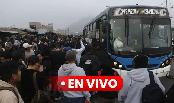 Paro de transportistas del 4 de noviembre EN VIVO: así se desarrolla la jornada y los servicios suspendidos en Lima y Callao