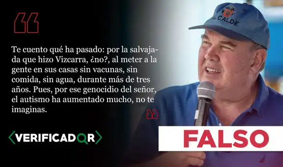 Es falso que la cuarentena obligatoria de 2020 en Perú aumentó los casos de autismo: ciencia y experta desmienten a López Aliaga