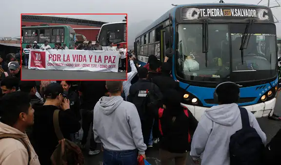Transportistas divididos tras reunión con el Ejecutivo: choferes quedan fuera y persiste el paro en Lima Norte