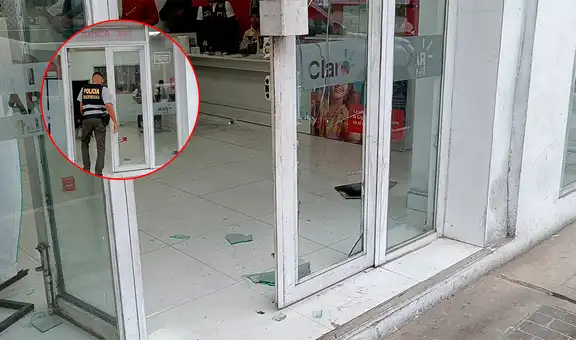 Iquitos: sujetos irrumpen en tienda de celulares y roban equipos valorizados en más de S/25.000
