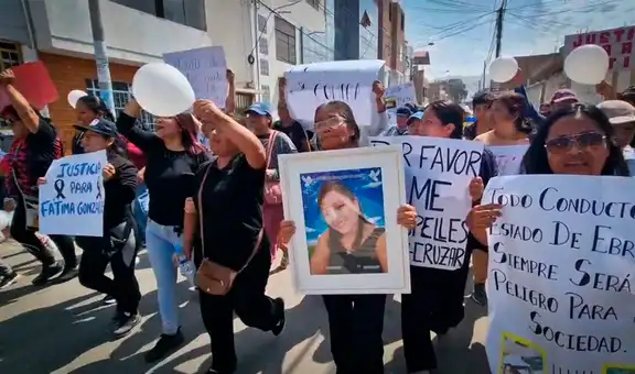 Con marcha exigen justicia para madre que murió embestida por taxista en Chiclayo