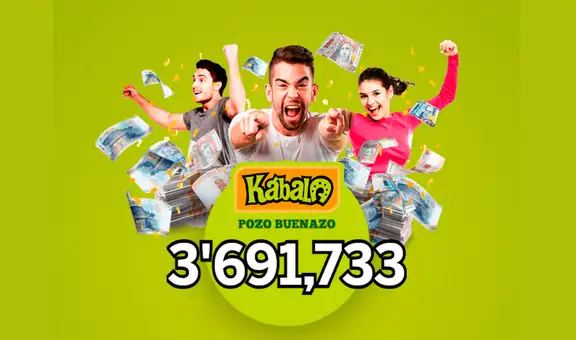 Números ganadores de la Kábala hoy jueves 6 de noviembre y cuánto quedó el pozo Buenazo