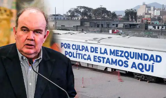 Trenes Caltrain están en mal estado en el Parque La Muralla y gestión de López Aliaga se victimiza