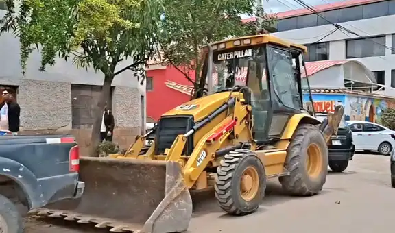 Policía halla en Cusco maquinaria pesada que fue robada en Huancayo