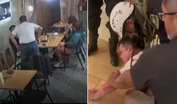 Abogado hace reclamo a fiscal provincial y protagonizan violenta pelea a botellazos en Áncash: ''Me has ofendido''