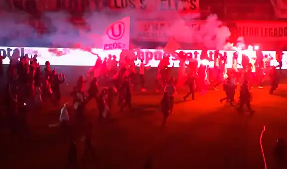 Universitario apagó las luces del Monumental para dar la vuelta olímpica como campeón de la Liga 1 2025