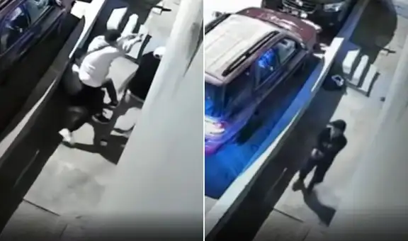 Delincuentes intentan robar vehículo a pareja en VMT, pero familia reacciona y los persiguen con disparos