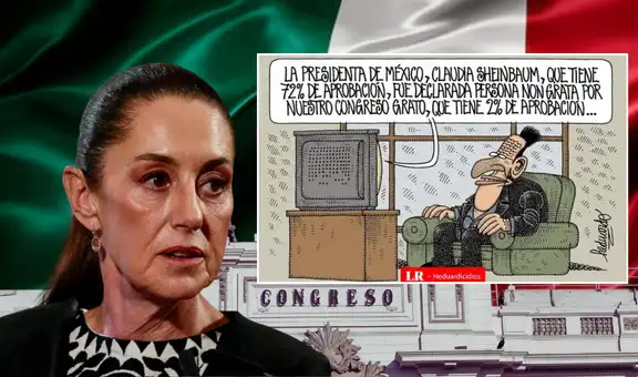"Claudia Sheinbaum, que tiene 72% de aprobación, fue declarada persona non grata por el Congreso, que tiene 2%", expone Heduardicidio