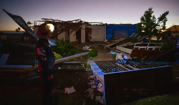 Tornado en Brasil deja seis muertos, 750 heridos y destruye gran parte del estado de Paraná