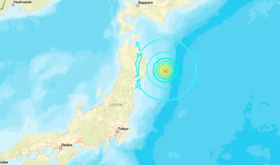 Terremoto de magnitud 6,9 sacude el noreste de Japón y causa más de diez réplicas sin alerta de tsunami