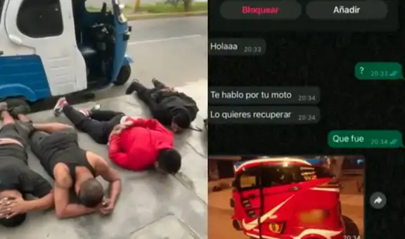Cae banda ‘Los feroces de Lima’ tras extorsionar a mototaxista con S/4.000 en Comas: uno de los delincuentes felicitó a policía por su captura