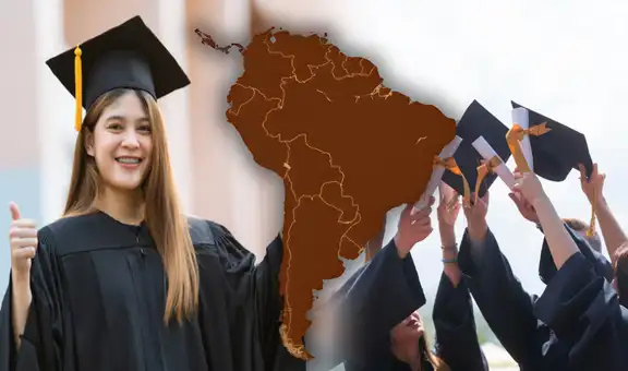 La población de este país de Sudamérica tiene el mayor porcentaje de títulos universitarios, según OCDE: no es Perú