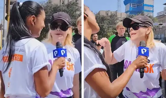 ¿Volverá a la TV? Gisela Valcárcel generó sorpresa al pasar frente a conocida casa televisora