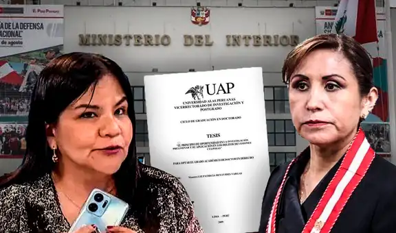 Asesora víctima de plagio por Patricia Benavides fue sacada del Mininter: "Es una represalia"