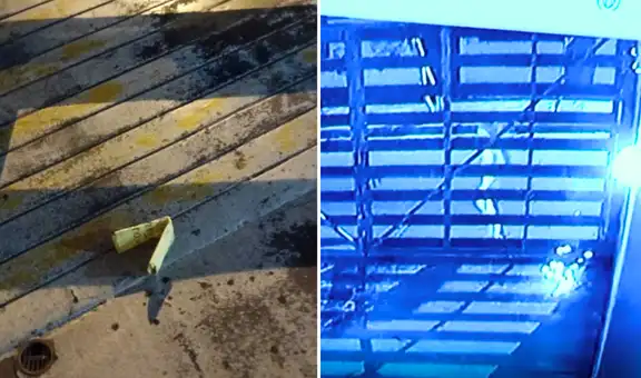 Detonan explosivo en condominio de Surco cerca a base de la Fuerza Aérea y dejan nota con número de departamento