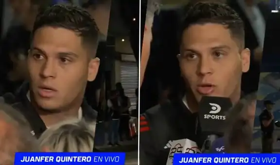 Juanfer Quintero estalla y protagoniza fuerte cruce con periodista tras derrota de River Plate ante Boca Juniors: "No eres profesional"