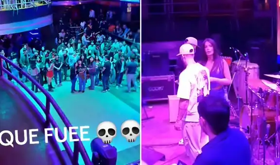 ¿Fueron abucheados por el público? Viralizan polémico video de Mario Irivarren, Laura Spoya y Gerardo Pe en conocida discoteca