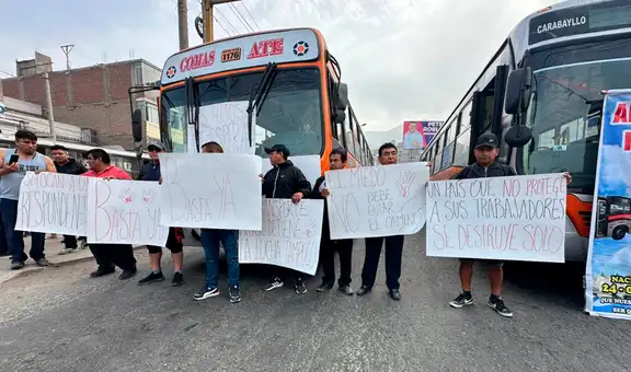 Ministerio Público reporta 56 choferes asesinados y 30 mil extorsiones denunciadas en Lima y Callao en 2025