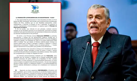 “Atenta contra la independencia”: jueces latinoamericanos rechazan a Rospigliosi por decir que "hay que limpiar el sistema judicial"