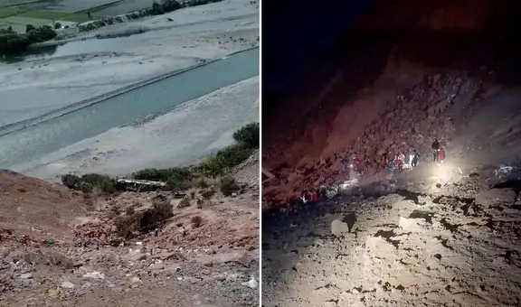 Arequipa: al menos 37 fallecidos deja caída de un bus interprovincial a un abismo en Ocoña