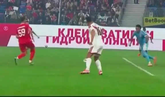 Pedro Gallese quiso salir jugando y cometió tremendo blooper: el absurdo gol de Rusia para el 1-0 ante Perú