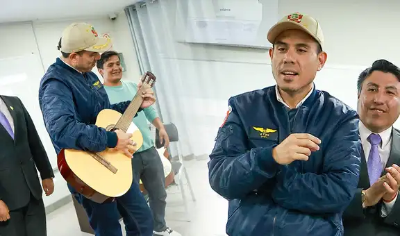 José Jerí canta al mismo estilo de Dina Boluarte: captan a presidente coreando canción de Soda Stereo
