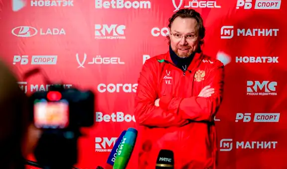 DT de Rusia, Valeri Karpin dio su rotundo análisis sobre el empate de Perú vs Rusia: “Fue un buen y digno oponente”