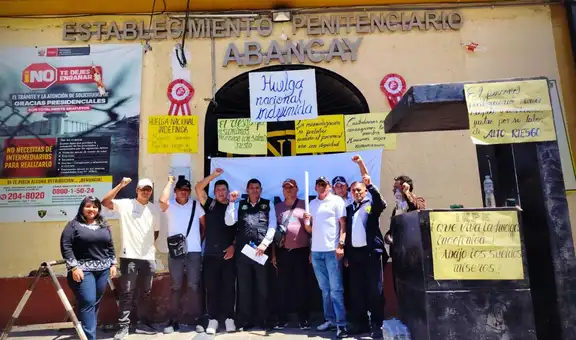 Trabajadores del INPE protestan en exteriores de los penales, pese a que MTPE lo declaró improcedente: estas son sus exigencias