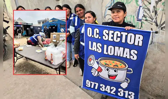 A un mes del incendio en Pamplona Alta, ollas comunes de SJM exigen mayor apoyo para costear alimentos: "No se olviden de nosotros"