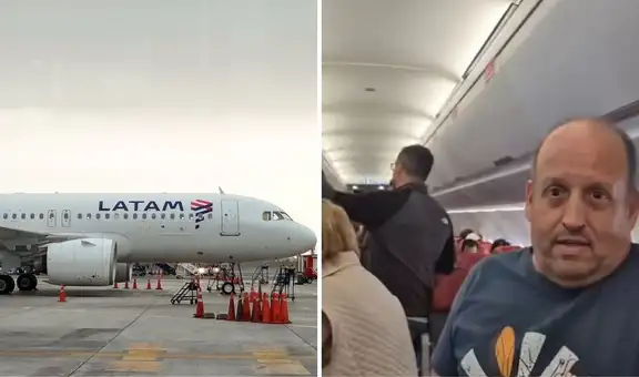 Pasajeros quedaron varados por horas en avión hacia Colombia y denuncian que no recibieron agua ni comida: "Le faltaba un perno al asiento del piloto"