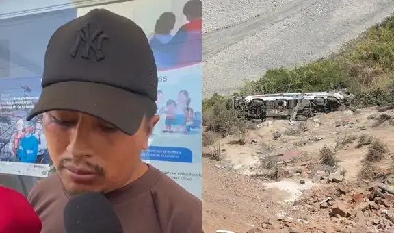 Joven herido en accidente de Arequipa perdió a su esposa embarazada en caída de bus: “Gritaba su nombre”