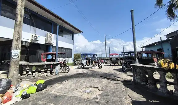 Iquitos: vecinos denuncian que plazuela está sumida en el abandono, en medio de la inseguridad y la falta de agua
