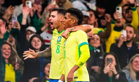 Brasil se hizo fuerte en Londres: venció 2-0 a Senegal con una brillante actuación de Estevao
