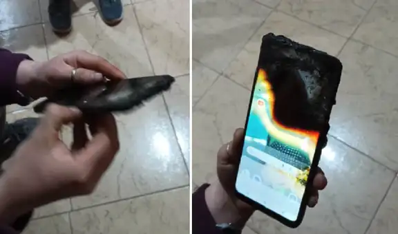 Mujer colombiana deja su celular cargando junto a su cabeza, explota y termina con el rostro desfigurado