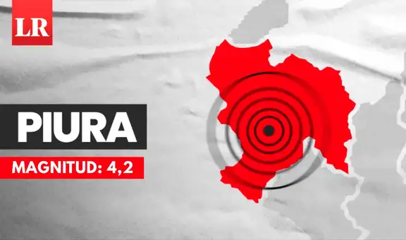 Temblor en Piura: sismo de magnitud 4,2 remeció Talara, según IGP