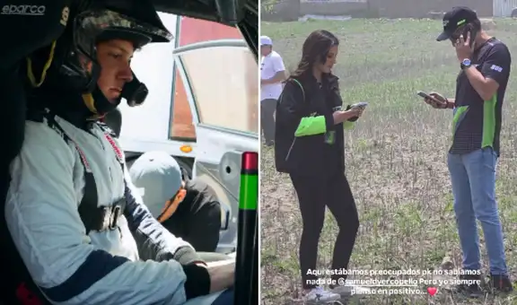 María Pía Copello pasó preocupante momento tras percance que sufrió su hijo en carrera de autos: "No sabíamos nada de Samuel"