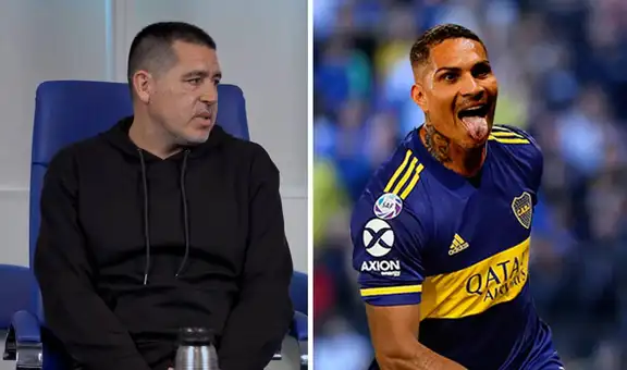 Juan Roman Riquelme revela que Paolo Guerrero pudo llegar a Boca Juniors: "Yo pregunté por él"