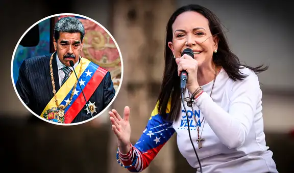 María Corina Machado apunta contra el régimen de Maduro y afirma que pronto acabará su "oscura era de opresión" en Venezuela