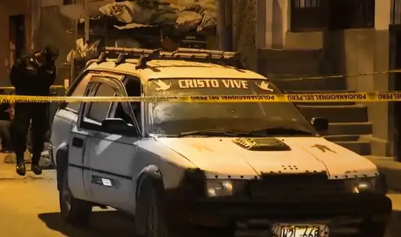 Asesinan a taxista dentro de su vehículo en el Rímac: policía halló ocho casquillos de bala en El Altillo