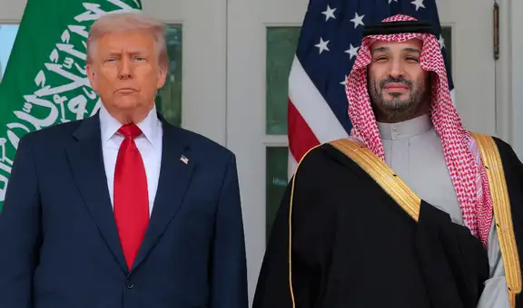 Trump celebra pacto billonario junto al príncipe saudí y lo defiende de las acusaciones por el asesinato del periodista Khashoggi