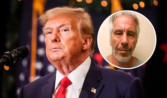 Donald Trump dijo que firmó la ley "para divulgar los archivos de Epstein"