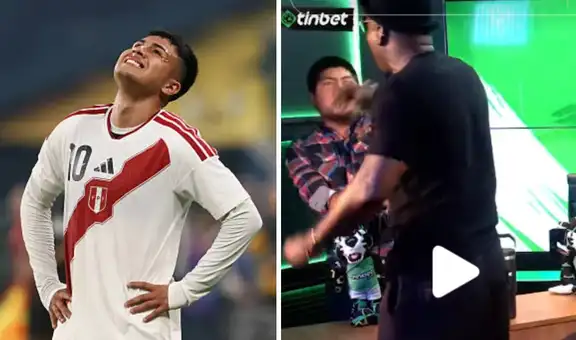 Andrés Mendoza arremetió contra Jairo Concha y casi se va a las manos en un programa deportivo: "Fue un desastre con Perú"