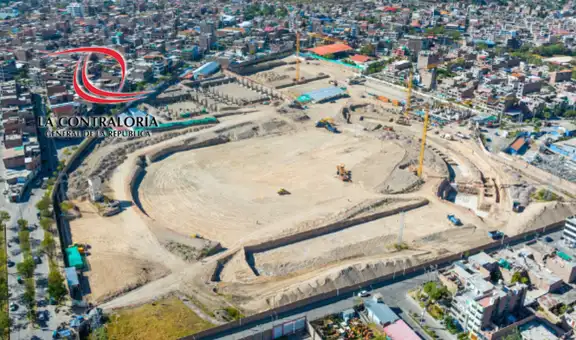 Contraloría informa que se entregaron adelantos irregulares por S/92 millones para el estadio de Ayacucho, que solo tiene 18% de avance