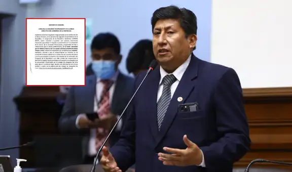 Presentan moción de censura contra Waldemar Cerrón por permitir participación de abogado en caso Betssy Chávez